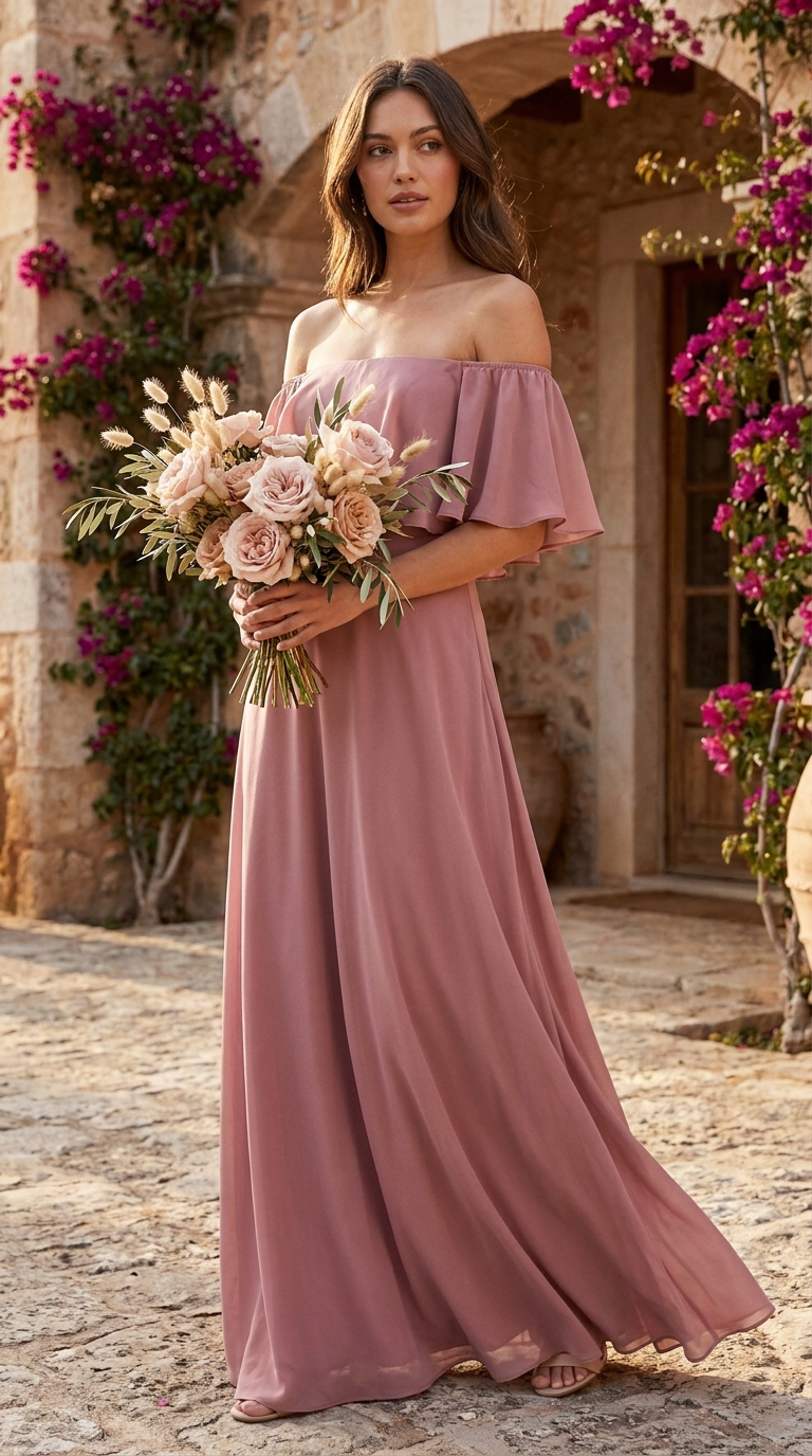 Rosa Queimado em Crepe — Detalhes do Corpete